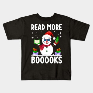 Read More Booooks Christmas  day December 25 Kids T-Shirt